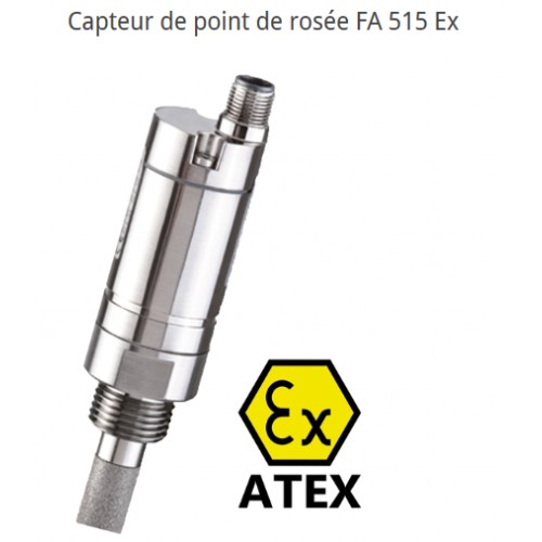 FA 515 EX Capteur de point de rosée ATEX air comprimé