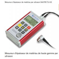 Mesure épaisseur de matériaux TU US