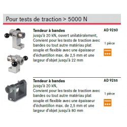 ACCESSOIRES POUR MACHINE DE TRACTION ET BANC D ESSAIS