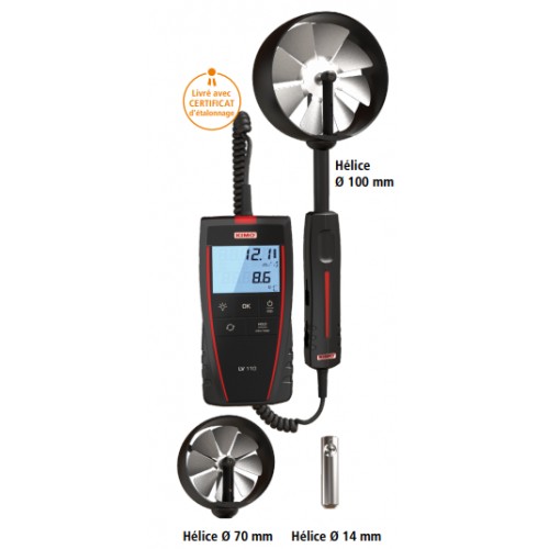 Thermo anemomètre hélice LV11x KIMO