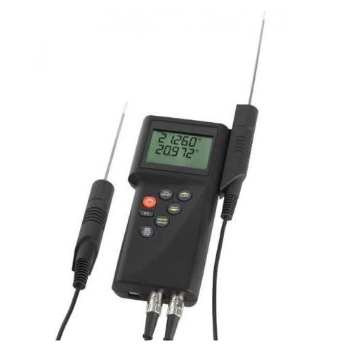 P755log Thermomètre étalon portable resolution 0.01°C enregistreur