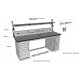 Table et poste de travail en instrumentation