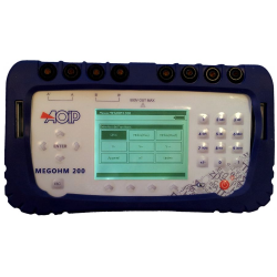 MEGOHM 200 AOIP Megohmmètre pour téléphonie