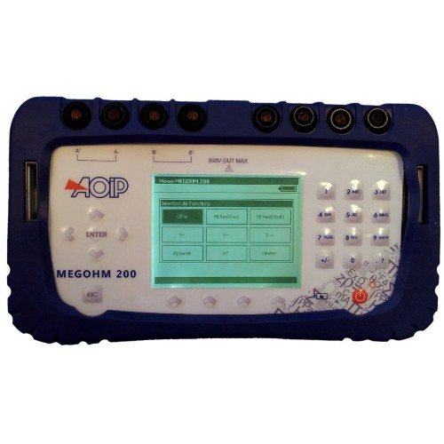 MEGOHM 200 AOIP Megohmètre pour téléphonie